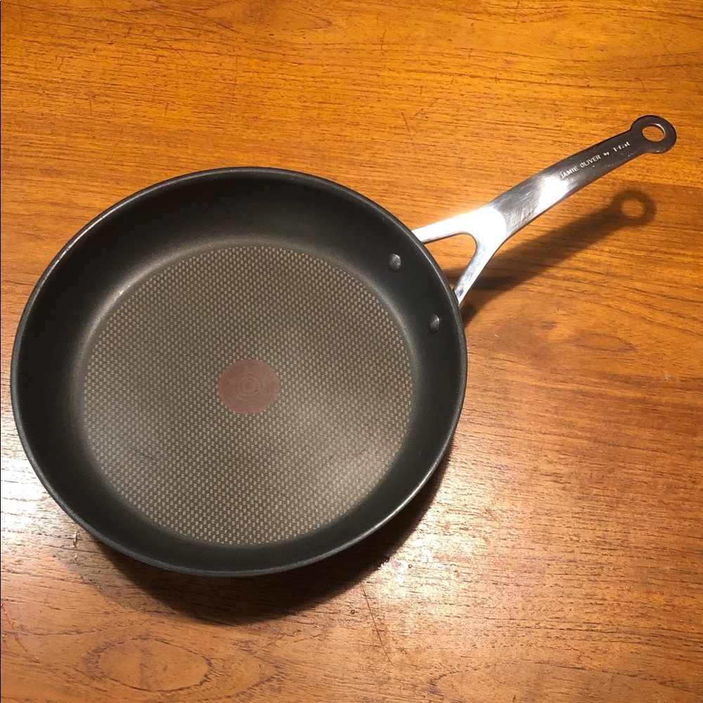 Jamie Oliver t-fal 12in stainless steel induction professional Nonstick Pan